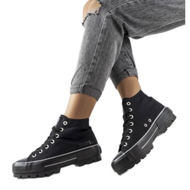 Botines negros Big Star LL274155