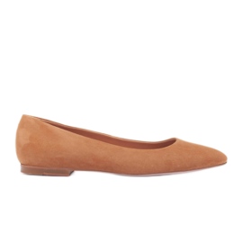 Marco Shoes bailarinas ligeras marrón