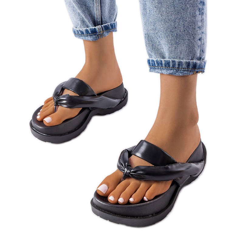 BM Sandalias de plataforma negras de Lachapelle negro