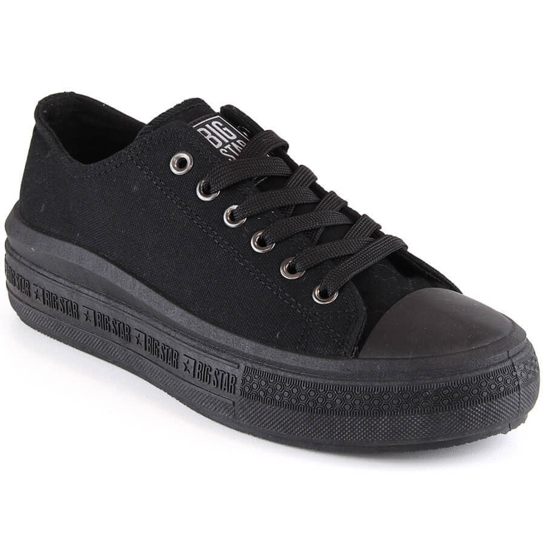 Zapatillas de mujer en la plataforma negro Big Star LL274A176