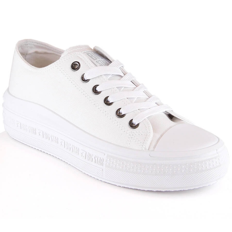 Zapatillas de mujer en la plataforma blanco Big Star LL274A177