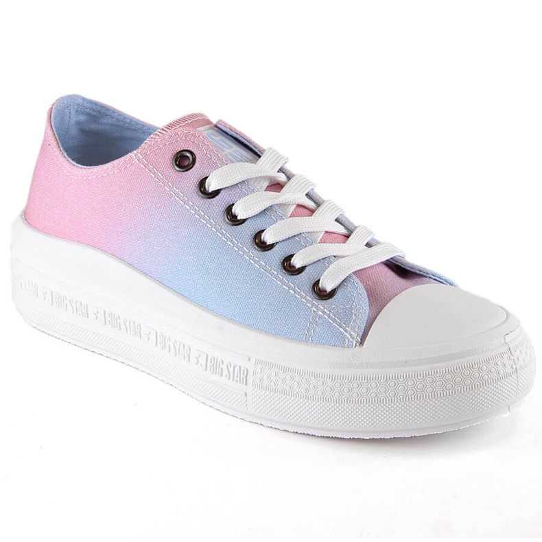 Zapatillas de mujer en la plataforma multicolor Big Star LL274A187 Zapatillas de mujer en la plataforma multicolor Big Star LL274A187