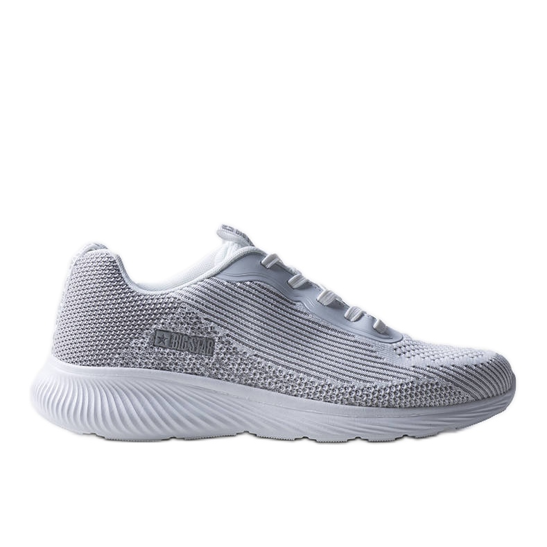 Deportivas Big Star de hombre blancas y grises JJ174286 blanco