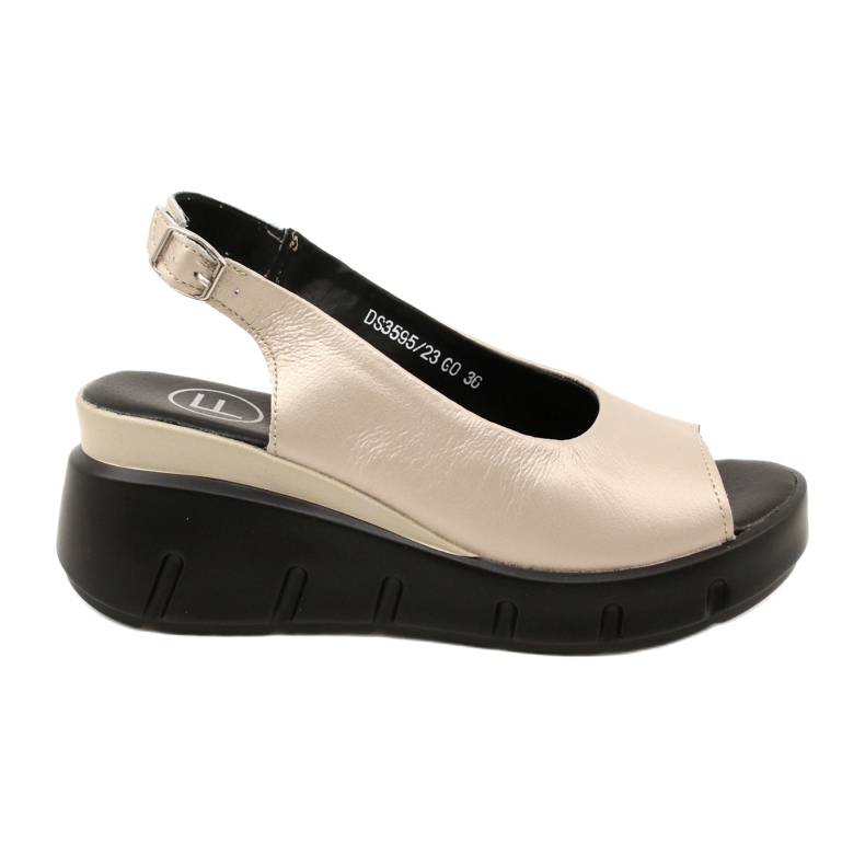 Sandalias Cuña Oro Filippo DS3595/23 GO dorado