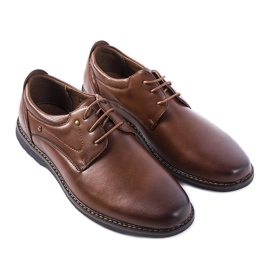 Zapatos brogue de hombre Toni marrones marrón