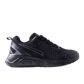 Vinceza Deportivas negras de hombre Vincez negro