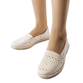 Alpargatas caladas beige de Augusta