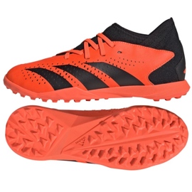 Zapatillas Adidas Predator Accuracy.3 Tf GW7079 rojo naranjas y rojos