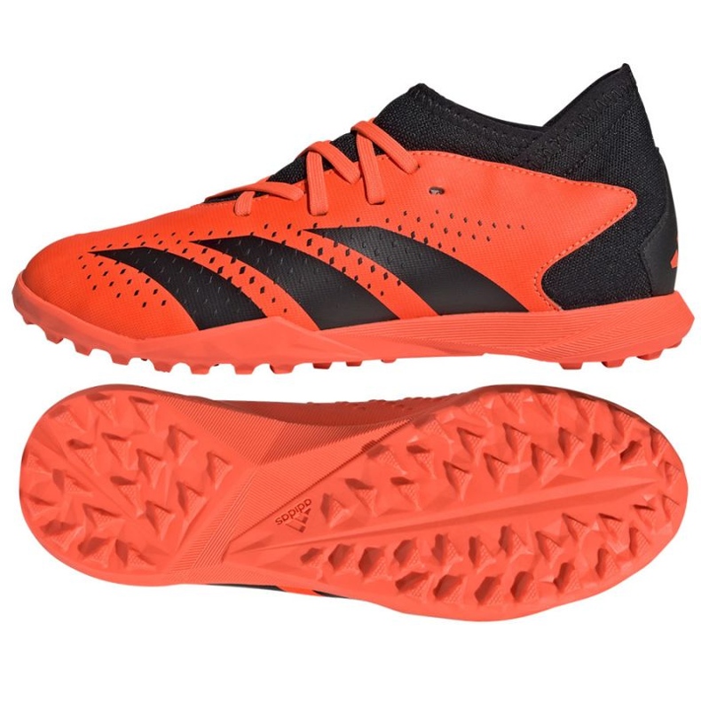 Zapatillas Adidas Predator Accuracy.3 Tf GW7079 rojo naranjas y tintos