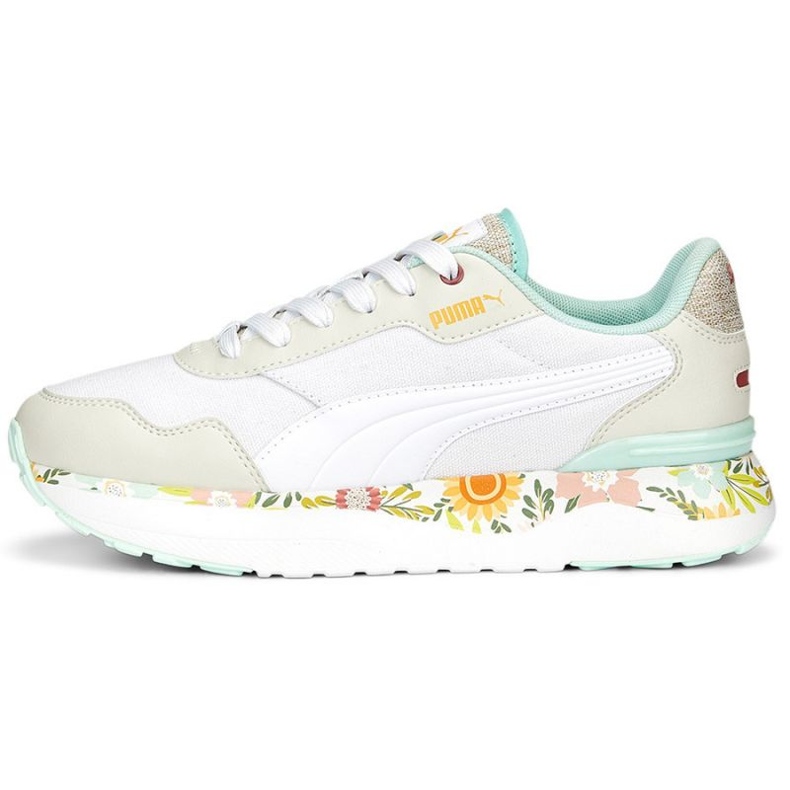 Puma R78 Voyage Wild Garden Zapatos W 389235 01 blanco