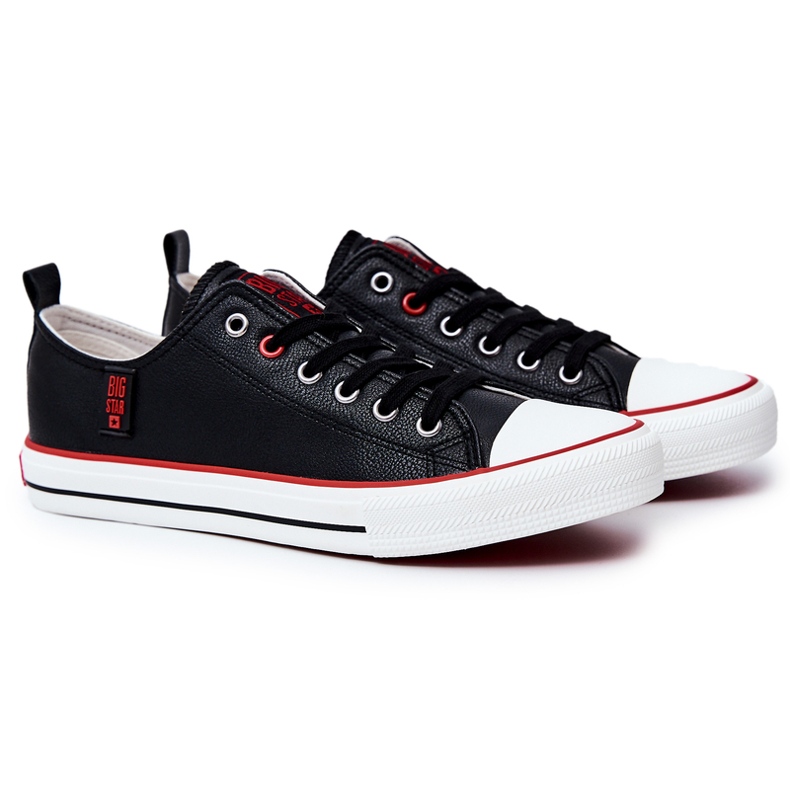 Sneakers Hombre Piel Big Star JJ174068 Negro