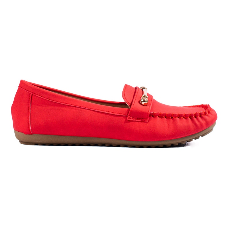 Mocasines rojos de mujer Shelovet