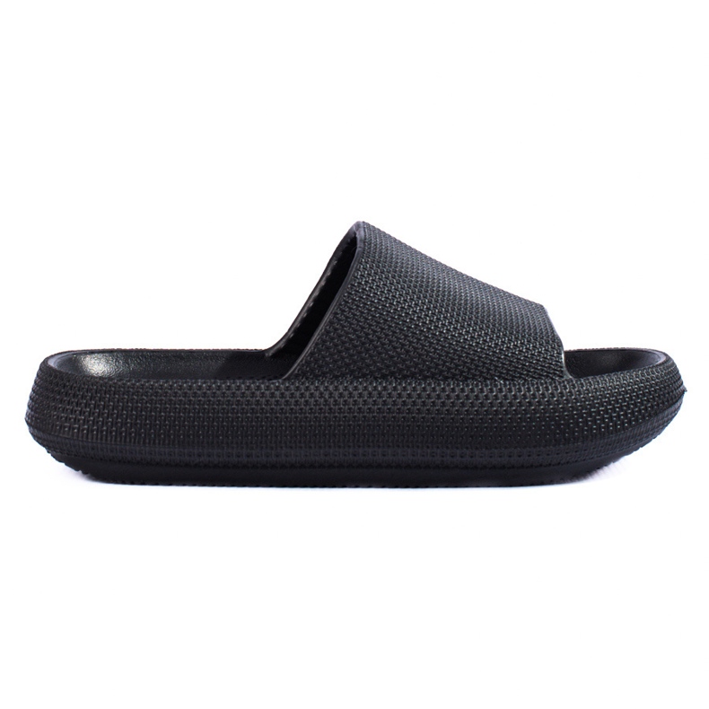 Pantuflas Shelovet negras para mujer negro