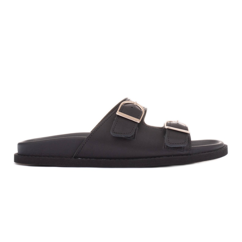 Marco Shoes Zapatillas con hebillas negro