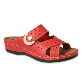 Zapatos befado mujer 158D183 rojo