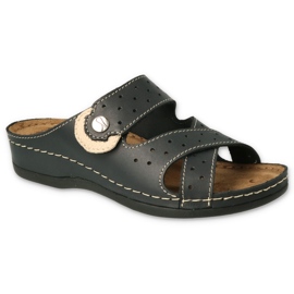 Befado zapatos de mujer 158D184 negro