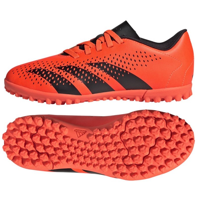 Botas de fútbol Adidas Predator Accuracy.4 GW7086 naranja naranjas y tintos