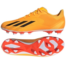 Adidas X Speedportal.4 Fg M GZ2460 zapatos de fútbol naranja naranjas y rojos