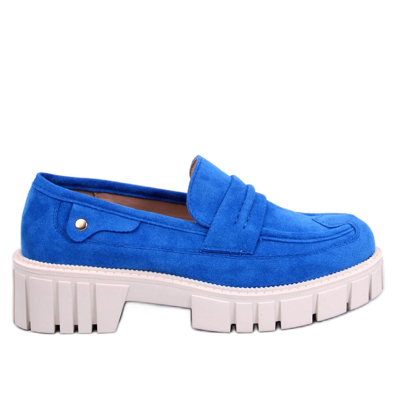 Mocasín plataforma Chandra Azul Mocasín plataforma Chandra Azul