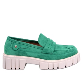 Mocasines con plataforma de Chandra Green verde