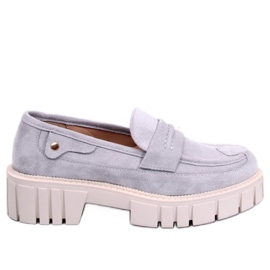 Mocasines con plataforma de Chandra L.GREY gris