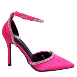 Salón tacón circonitas Conway Fucsia rosado Salón tacón circonitas Conway Fucsia rosado