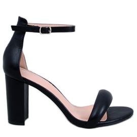 Sandalia tacón Jonah Black negro