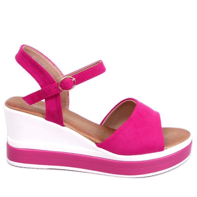 Sandalias cuña Dirado Fucsia rosado Sandalias cuña Dirado Fucsia rosado