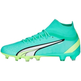 Puma Ultra Pro FG/AG M 107240 03 zapatos de fútbol verde verde