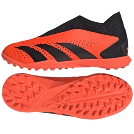 Adidas Predator Accuracy.3 Tf Ll Jr GW7091 zapatos de fútbol naranja