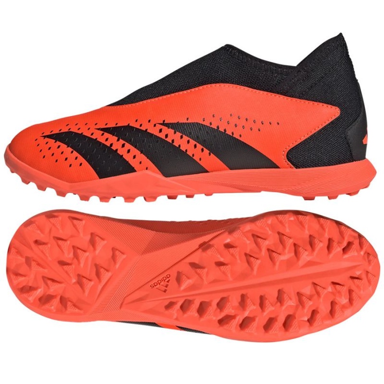Adidas Predator Accuracy.3 Tf Ll Jr GW7091 zapatos de fútbol naranja Adidas Predator Accuracy.3 Tf Ll Jr GW7091 zapatos de fútbol naranja