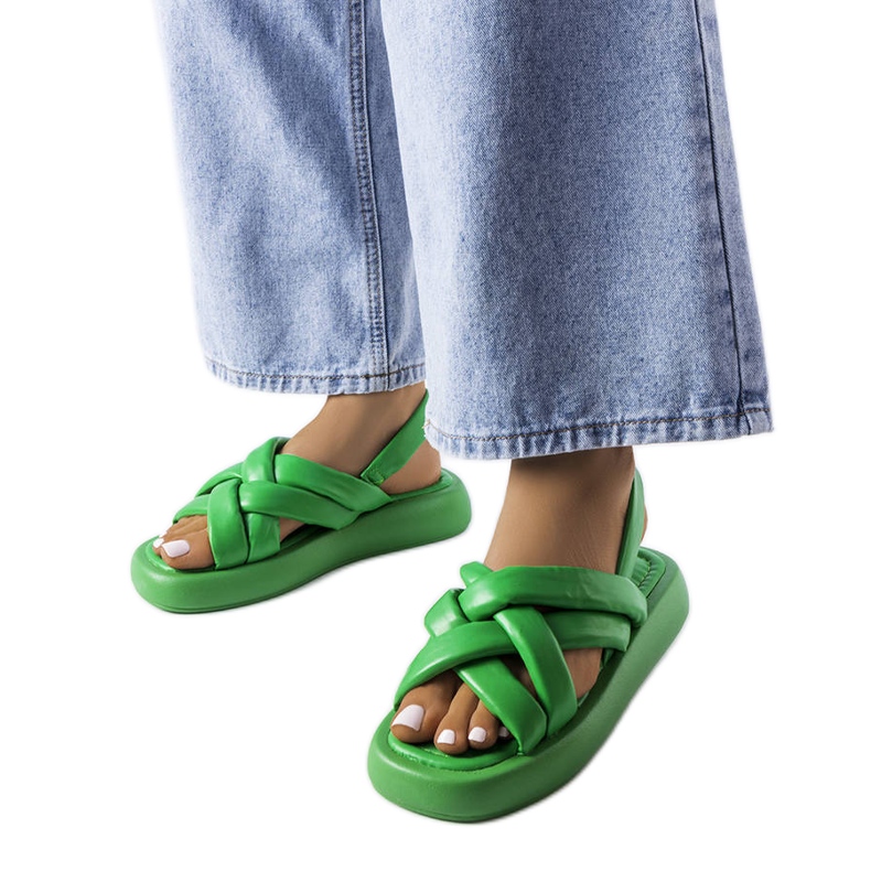 Toboganes de plataforma verdes Primeau Toboganes de plataforma verdes Primeau