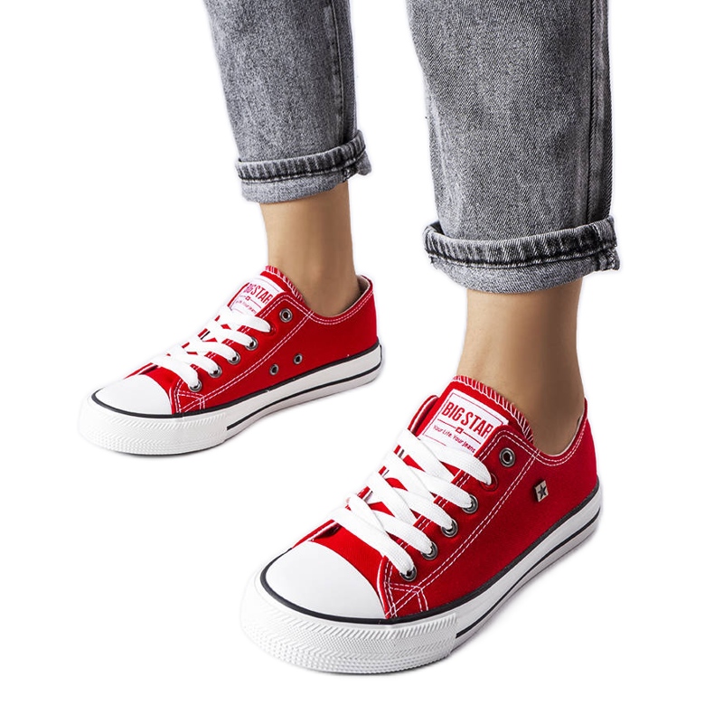 Deportivas clásicas rojas Big Star T274020603 rojo