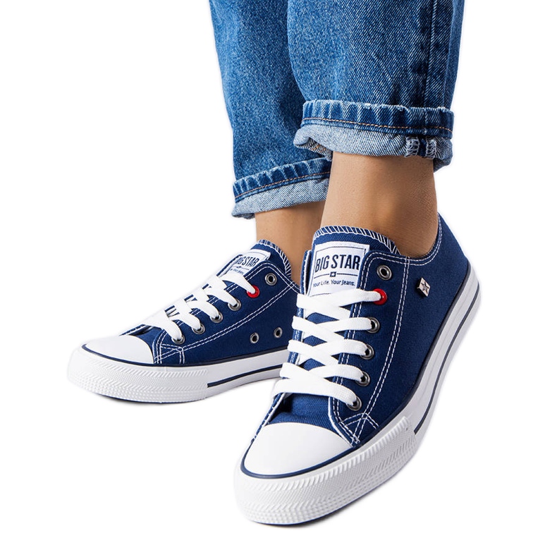 Deportivas clásicas marino Big Star T274021403 azul