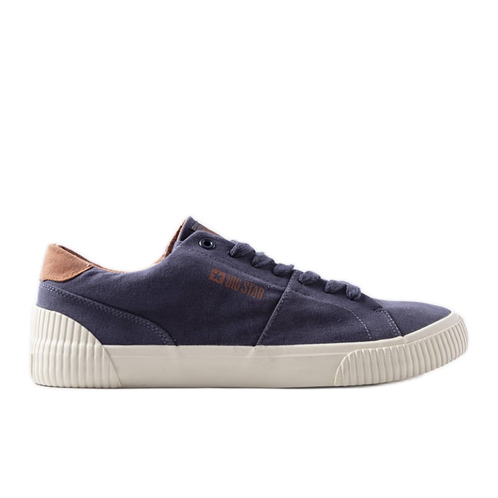 Deportivas de hombre Big Star LL174011 azul marino
