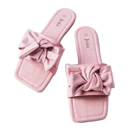 Zapatillas de estar por casa elegantes rosas de Thériault