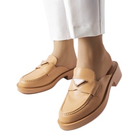Chanclas marrones con puntera integrada de Berkshire marrón