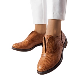 Zapatos marrones LS5379 Taupe marrón