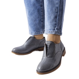 Zapatos brogue grises LS5379 Taupe