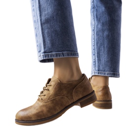 Zapatos marrones LS5379 Taupe marrón