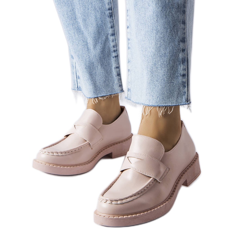 Mocasines elegantes rosas de Élodie rosado