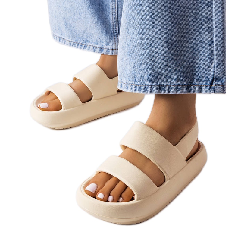 Sandalias beige de Émond
