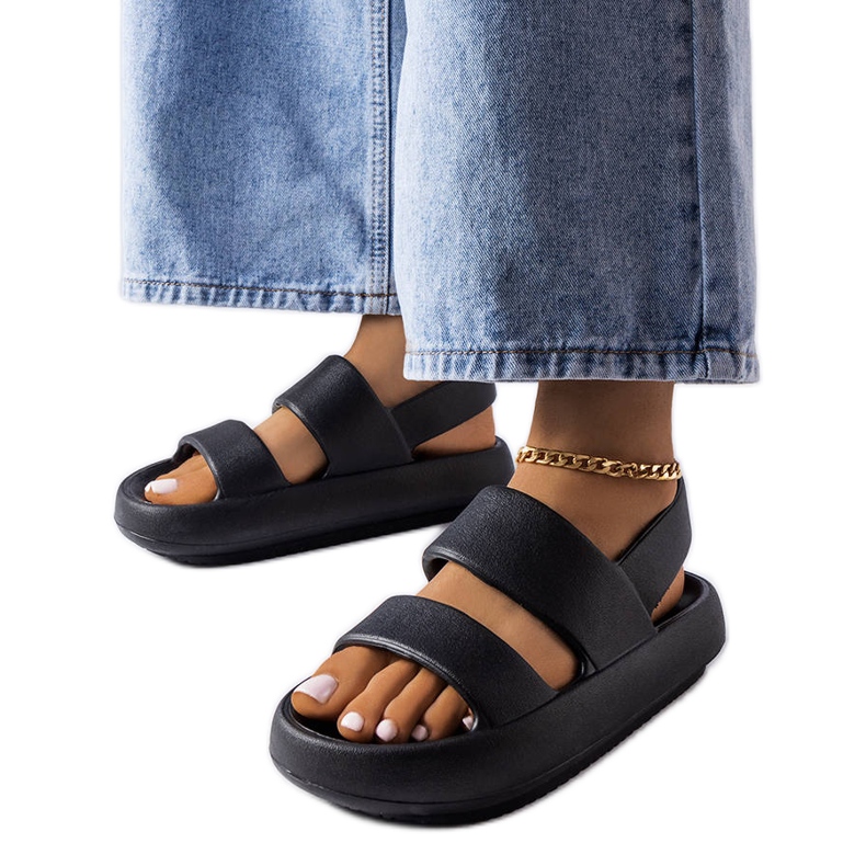 Sandalias Émond negras negro Sandalias Émond negras negro