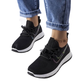 Zapatillas de tela negras de McKeylor negro