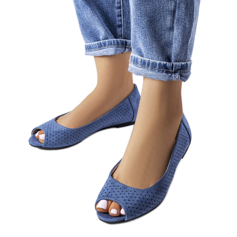 Bailarinas caladas azul marino de Agate Bailarinas caladas azul marino de Agate