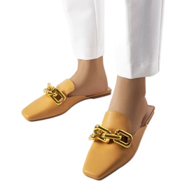 Chanclas marrones con cadena Hickory marrón
