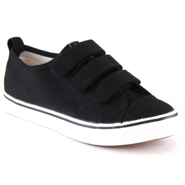 News Deportivas infantiles con velcro negro Novedad 5791
