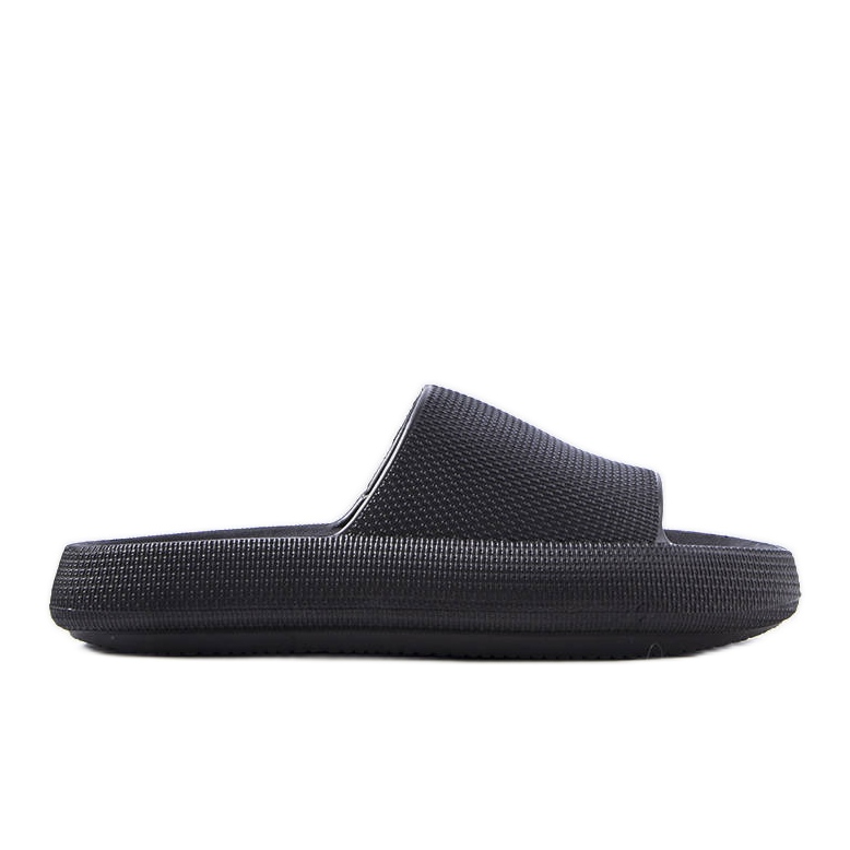Pantuflas de hombre negras Huon negro