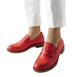 Mocasines Deich rojos