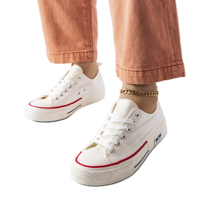 Zapatillas blancas Roslyn blanco